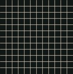 Tubądzin Maciej Zień Tokyo Mita Black A Mozaika ścienna 29.8x29.8 cm połysk