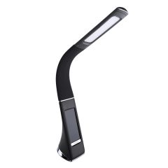Milagro Gala lampka biurkowa 6w led czarna