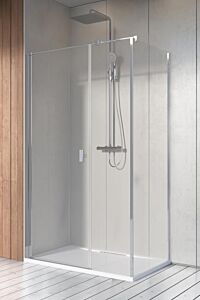 Radaway Nes 8 KDS I kabina prysznicowa lewe 140 x 75 cm Chrom