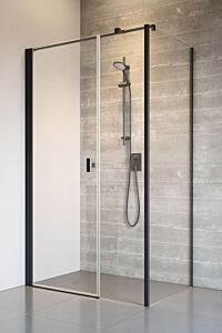 Radaway Nes 8 KDS I kabina prysznicowa lewe 140 x 75 cm Czarny