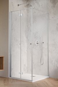 Radaway Nes KDJ B kabina prysznicowa lewe 80 x 70 cm Chrom