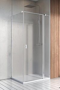 Radaway Nes KDJ II kabina prysznicowa prawe 110 x 70 cm Chrom