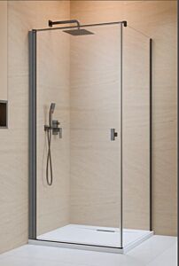 Radaway Nes KDJ I kabina lewa 100x100cm 6mm GunMetal