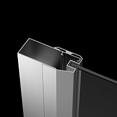 Radaway Almatea Profil poszerzający +4 cm chrom