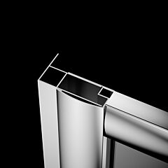 Radaway Premium plus DWD Profil poszerzający +2 cm możliwość montażu po stronie drzwi chrom