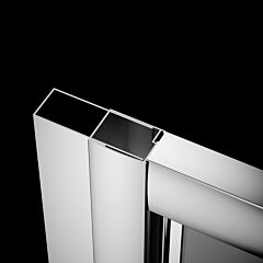 Radaway Twist – profil U +4 cm do montażu po stronie drzwi chrom