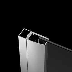 Radaway Essenza New, Fuenta New – profil +2 cm dokładamy do standardowego profilu L chrom