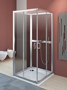 Radaway Premium Plus C+2S kabina czterościenna 90 x 90 cm szkło przejrzyste