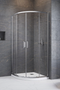 Radaway Premium Pro PDD Kabina asymetryczna 100Lx90P cm profil chrom