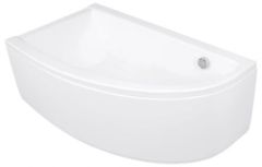 PoolSpa Obudowa akrylowa do wanny asymetrycznej 140x80 cm 