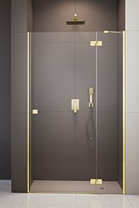 Radaway Essenza Gold DWJ drzwi 80 cm Lewe Złoty 
