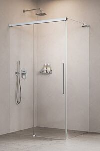Radaway Idea 8 QL KDJ kabina prysznicowa lewa 120 x 100 cm Chrom