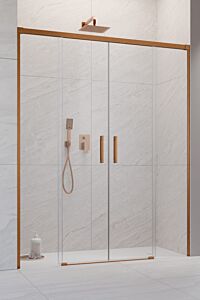 Radaway Idea Brushed Copper DWD drzwi 170 cm Szczotkowana Miedź 