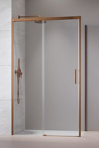 Radaway Idea KDJ kabina prysznicowa lewe 160 x 120 cm Miedź szczotkowana