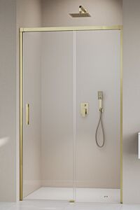Radaway Idea DWJ Drzwi do wnęki 135 cm (133,7-136,2cm) prawe profil szczotkowane złoto