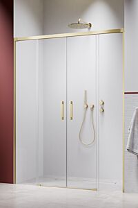 Radaway Idea DWD Drzwi do wnęki 200 cm (198,5-201,5cm) profil jasne złoto szczotkowane