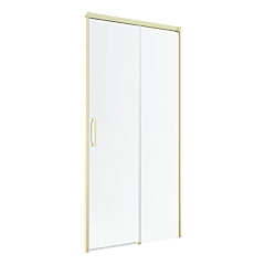 Radaway Idea Brushed Gold DWJ drzwi 115 cm (113,7-116,2cm) Prawe Jasne Złoto Szczotkowane 
