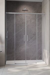 Radaway Idea Brushed Nickel DWD drzwi 170 cm Szczotkowany Nikiel 