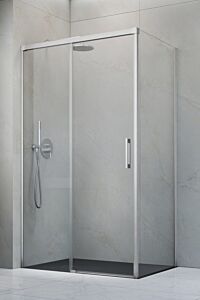 Radaway Idea KDJ kabina prysznicowa lewe 160 x 120 cm Nikiel szczotkowany