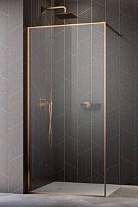 Radaway ścianka Walk-in Modo F II 130 cm Miedź