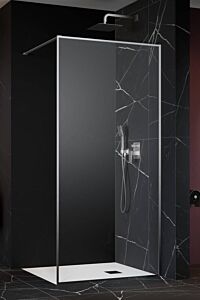 Radaway ścianka Walk-in Modo F II 130 cm Nikiel