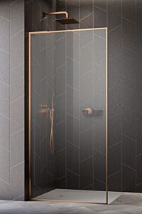Radaway ścianka Walk-in Modo F SL II 80 cm Lewe Miedź
