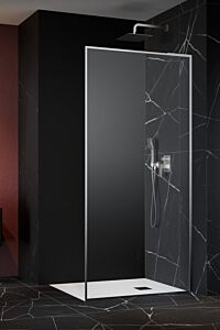 Radaway ścianka Walk-in Modo F SL II 80 cm Prawe Nikiel