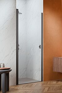Radaway Nes Brushed GunMetal DWJ I drzwi 90 cm Prawe Szczotkowany GunMetal 