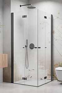 Radaway Nes KDD B kabina 90x100 cm GunMetal
