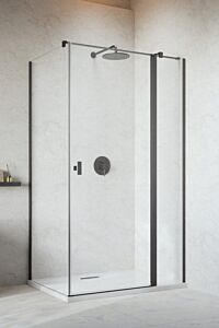 Radaway Nes KDJ II kabina prawa 120x100cm 6mm GunMetal