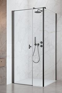 Radaway Nes KDS I kabina 140 x 100 cm lewa GunMetal