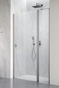Radaway Nes Brushed Nickel DWJ II drzwi 90 cm Prawe Szczotkowany Nikiel 