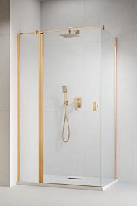 Radaway Nes KDJ II kabina lewa 90x90cm 6mm Złota