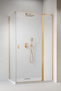 Radaway Nes KDJ II kabina prawa 90x90cm 6mm Złota