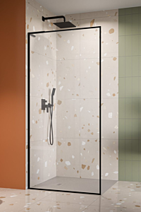 Radaway ścianka Walk-in Modo F SL II 80 cm Lewe Czarny