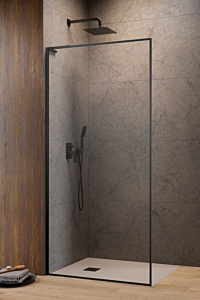 Radaway ścianka Walk-in Modo F SL II 80 cm Lewe GunMetal