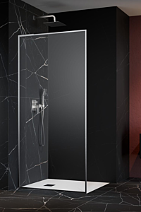 Radaway ścianka Walk-in Modo F SL II 80 cm Lewe Nikiel