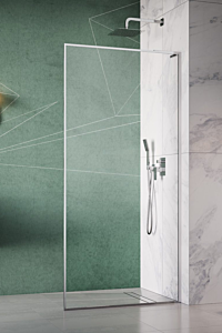 Radaway ścianka Walk-in Modo F SL II 80 cm Prawe Chrom