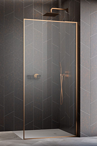 Radaway ścianka Walk-in Modo F SL II 80 cm Prawe Miedź