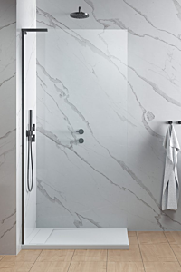 Radaway ścianka Walk-in Modo SL II 120 cm lewy GunMetal