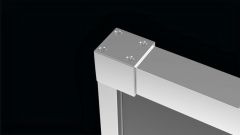 Radaway Profil poszerzający Idea DWJ 100 +20 mm chrom montaż tylko po stronie ścianki 