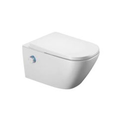 Excellent Dakota S2 toaleta myjąca  z pokrętłem sterującym chrom CEEX.4124.593.S2.WH+CEEX.4022.D2.CR