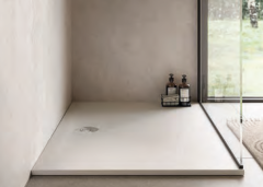 RONAL AIR Brodzik kwadratowy 1000 x 1000 biały mat
