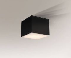 Shilo SUWA Lampa sufitowa natynkowa IP44 czarna