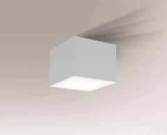 Shilo SUWA Lampa sufitowa natynkowa IP44 biała