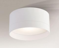Shilo TOSA Lampa sufitowa IP44 LED biała 3000K