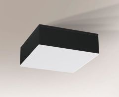 Shilo TOTTORI IL Lampa sufitowa LED IP44 czarna 3000K