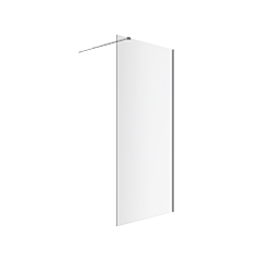 EXCELLENT Vidoq walk-in ścianka prysznicowa prosta 100x200 cm, powłoka Clean Control, chrom