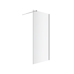 EXCELLENT Vidoq walk-in ścianka prysznicowa prosta 90x200 cm, powłoka Clean Control, chrom