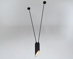Dohar VIWIN Lampa wisząca szer. 100cm mini V10 czarna